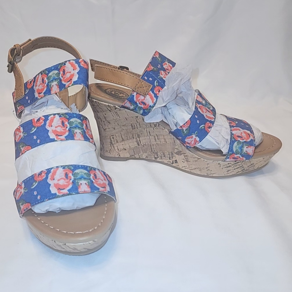SO WEDGES | FLORAL PRINT
